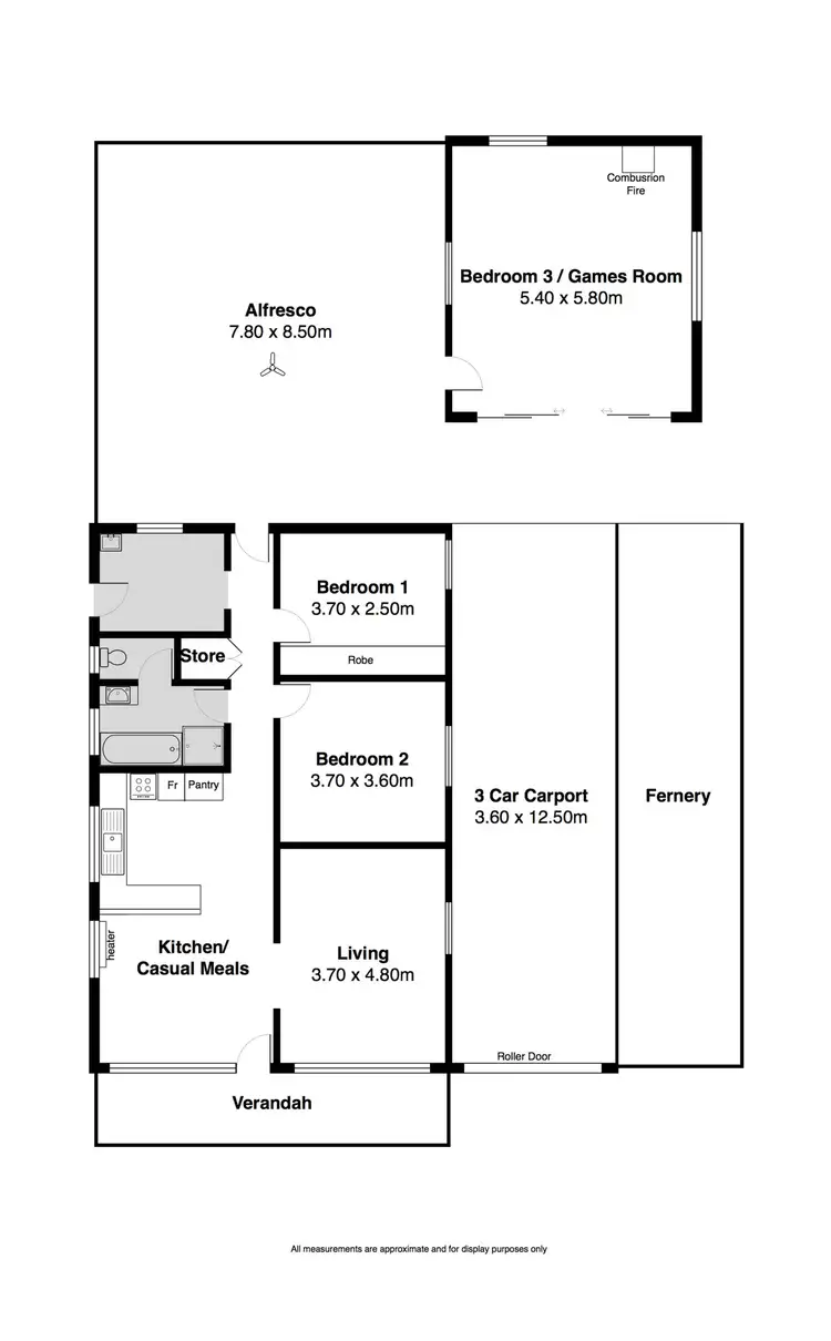 Floorplan of Homely house listing, 34 David Street, Mccracken SA 5211