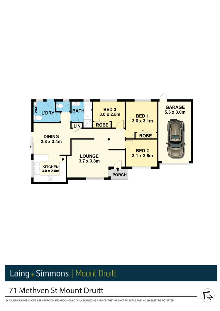 Floorplan of Homely house listing, 71 Methven Street, Mount Druitt NSW 2770