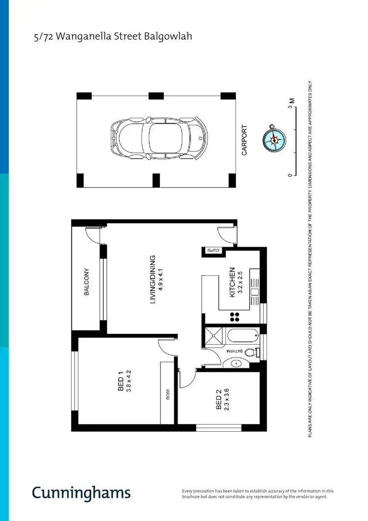 Floorplan of Homely unit listing, 5/72 Wanganella Street, Balgowlah NSW 2093