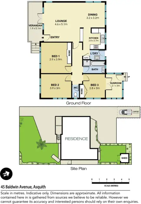 Floorplan of Homely house listing, 45 Baldwin Avenue, Asquith NSW 2077