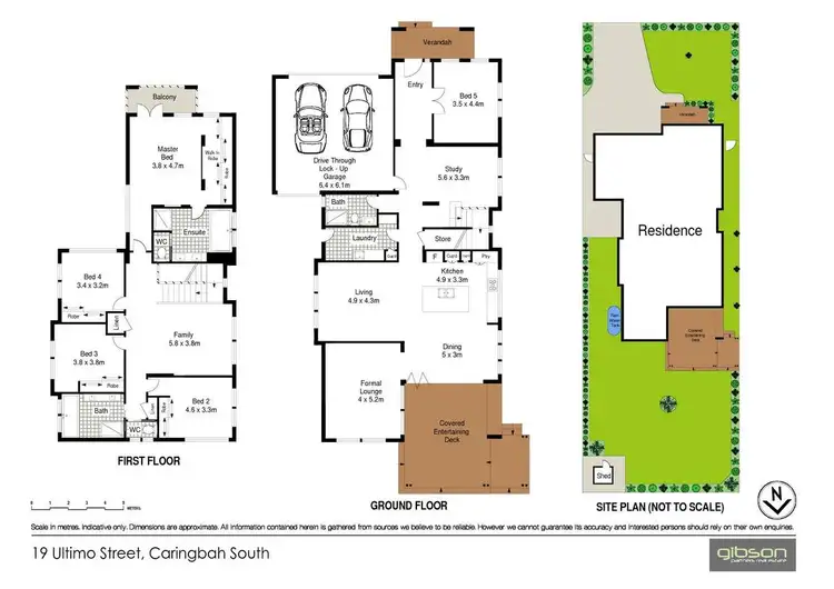 Floorplan of Homely house listing, 19 Ultimo Street, Caringbah South NSW 2229