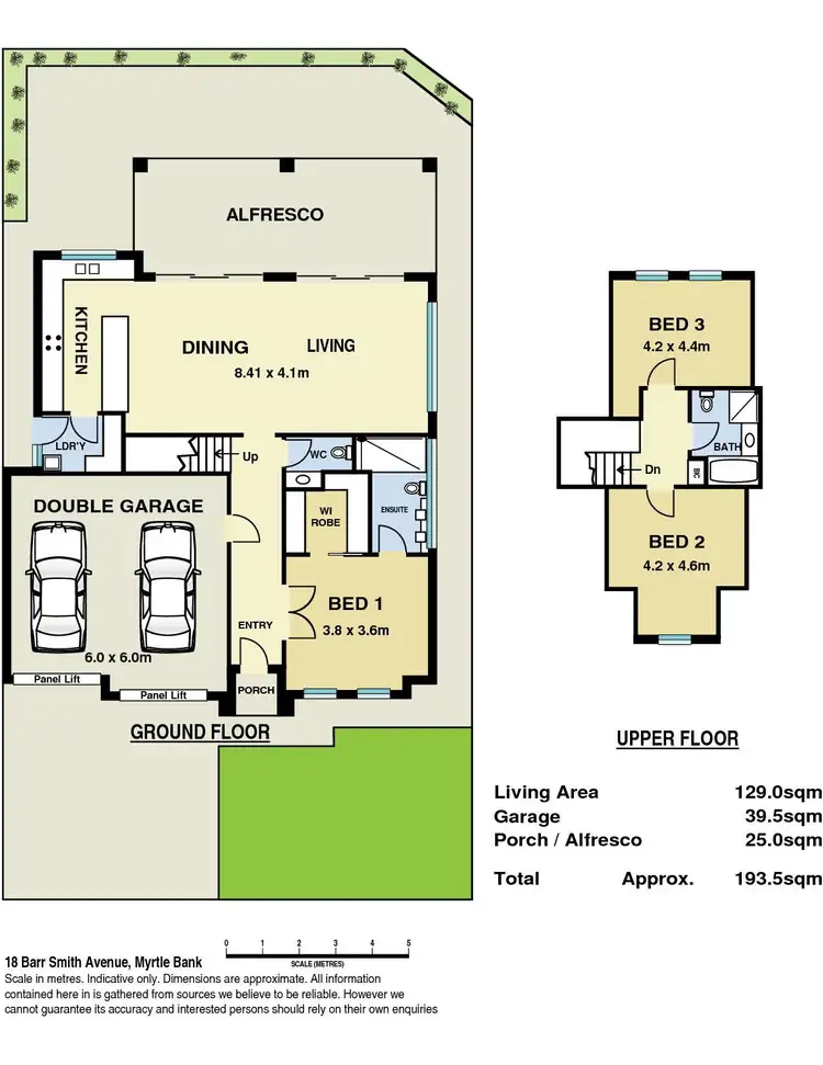 Floorplan of Homely house listing, 18 Barr-Smith Avenue, Myrtle Bank SA 5064