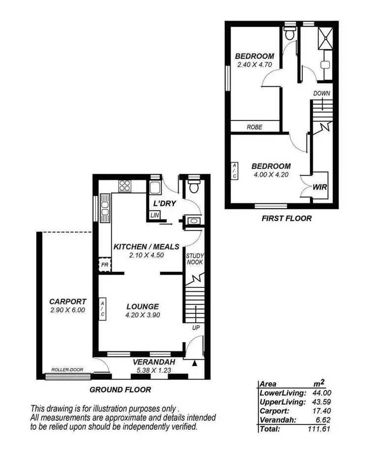 Floorplan of Homely house listing, 6/38 Simcock Street, West Beach SA 5024