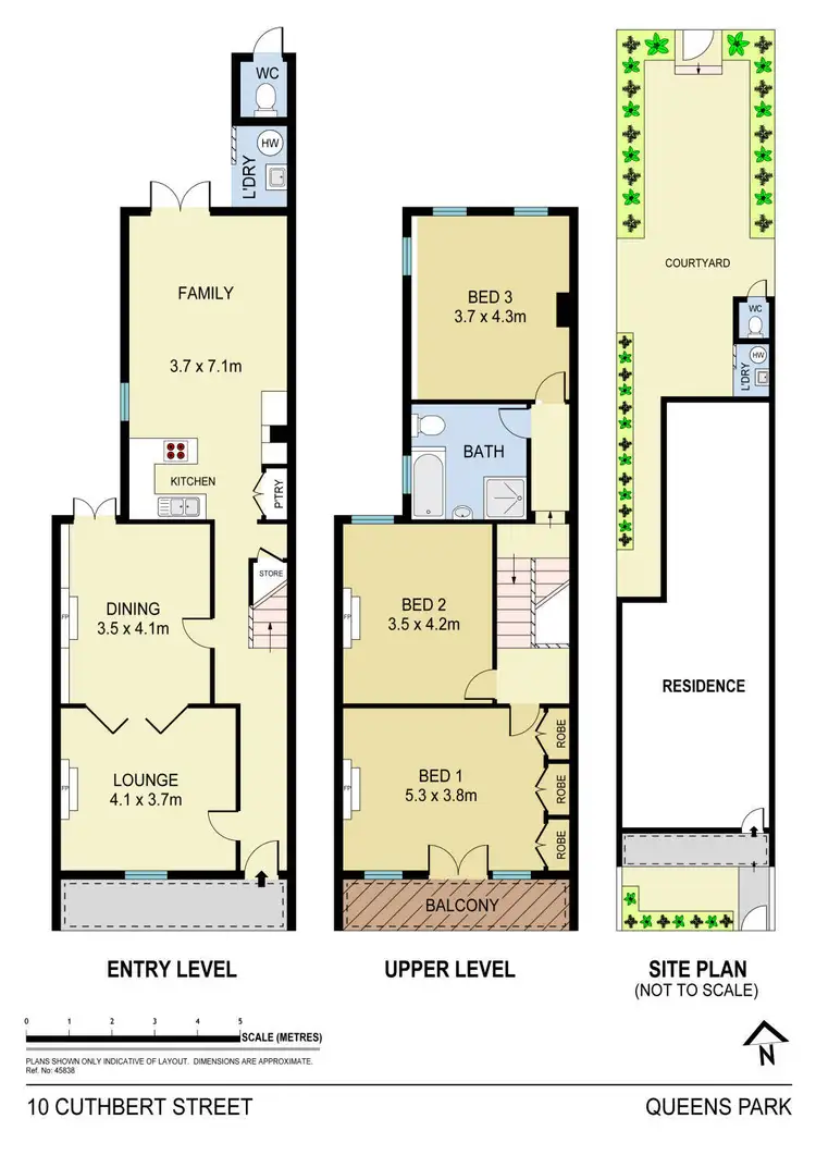 Floorplan of Homely house listing, 10 Cuthbert Street, Queens Park NSW 2022