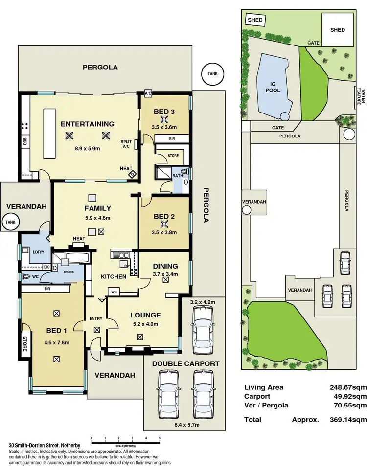 Floorplan of Homely house listing, 30 Smith-Dorrien Street, Netherby SA 5062