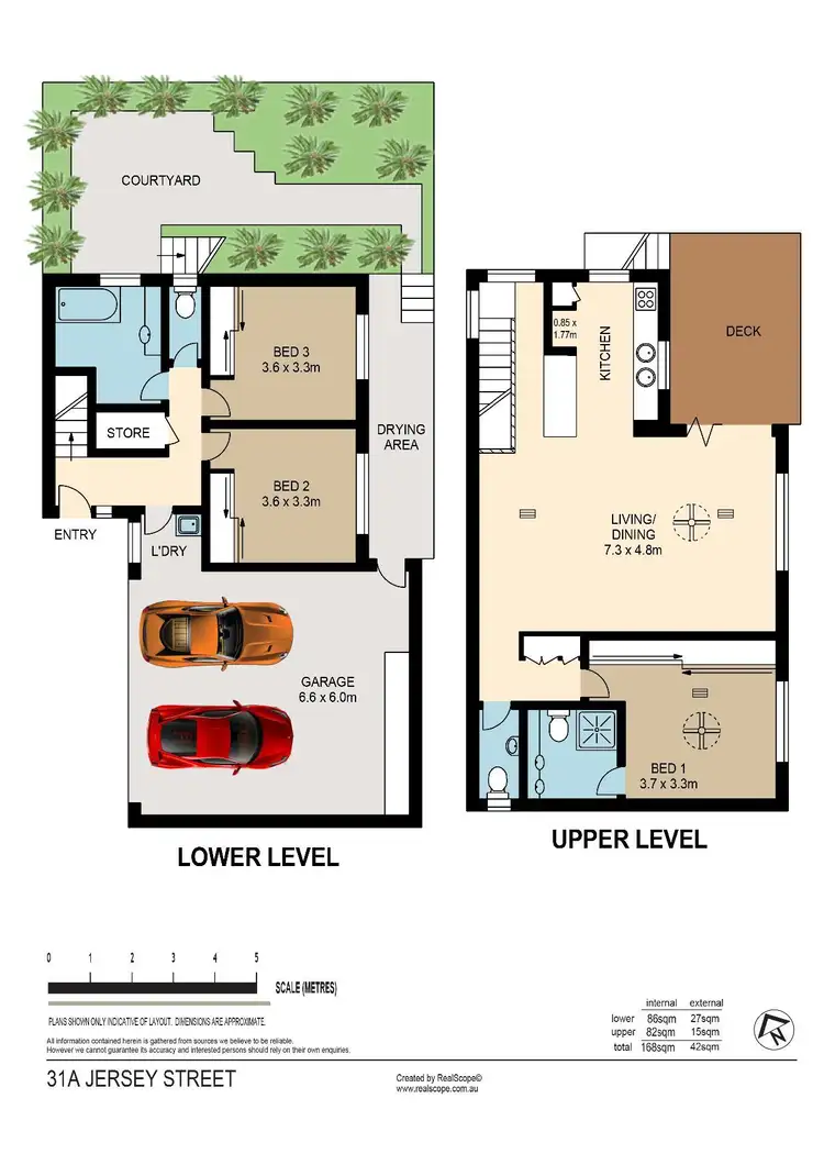 Floorplan of Homely townhouse listing, 31a Jersey Street, Morningside QLD 4170