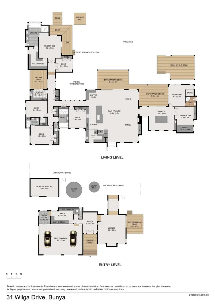 Floorplan of Homely house listing, 31 Wilga Drive, Bunya QLD 4055