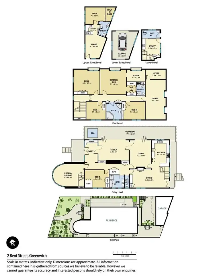 Floorplan of Homely house listing, 2 Bent Street, Greenwich NSW 2065