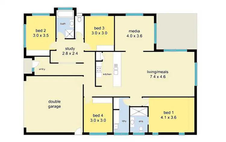 Floorplan of Homely house listing, Address available on request