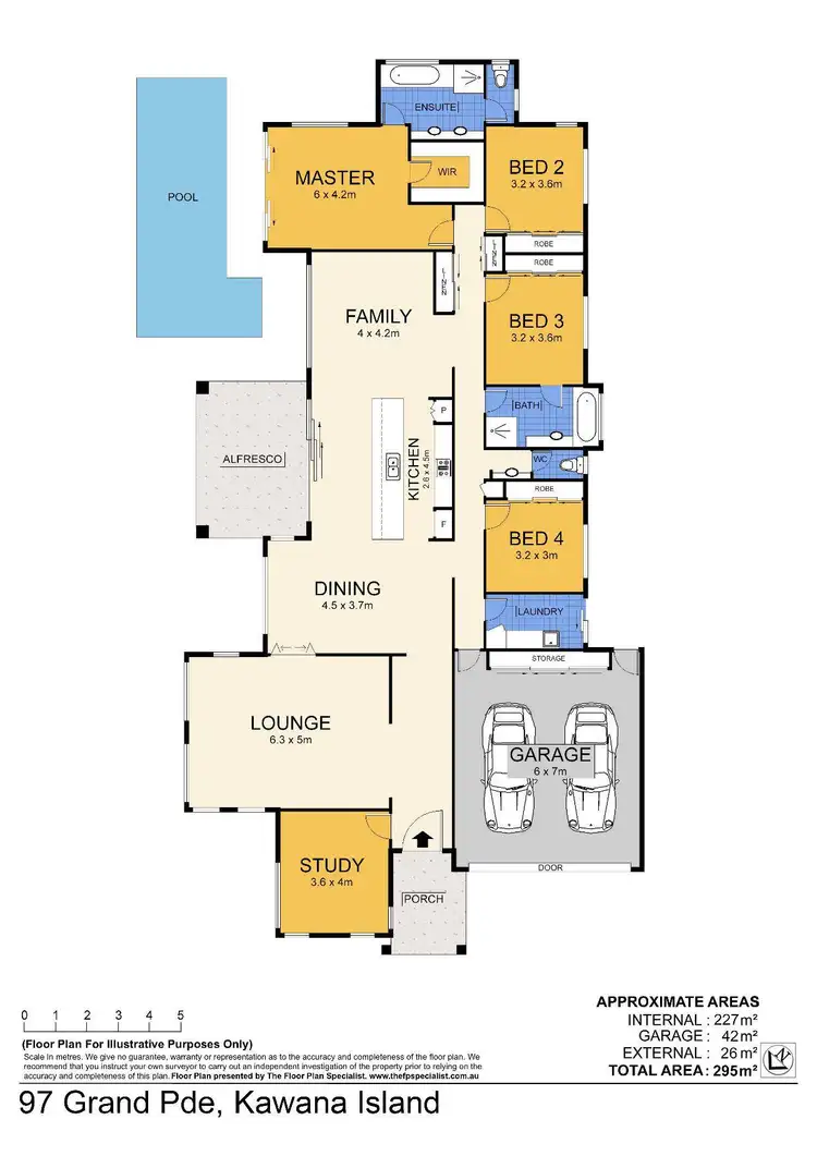 Floorplan of Homely house listing, 97 Grand Parade, Kawana Island QLD 4575
