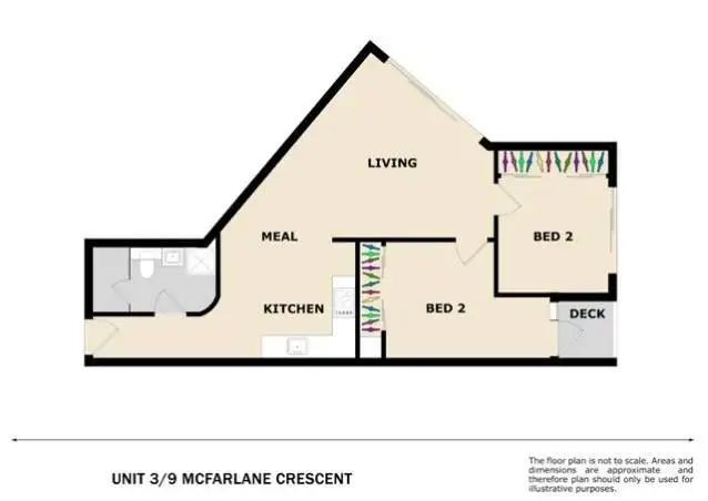 Floorplan of Homely apartment listing, 3,4,10,11/9 McFarlane Crescent, Dandenong VIC 3175