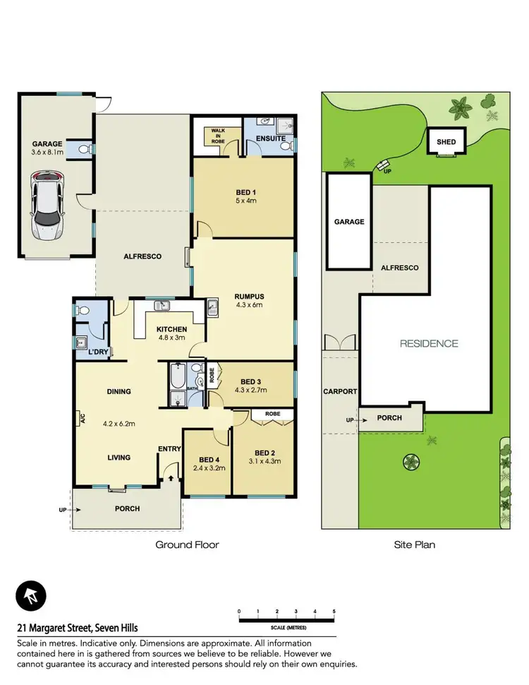 Floorplan of Homely house listing, 21 Margaret Street, Seven Hills NSW 2147