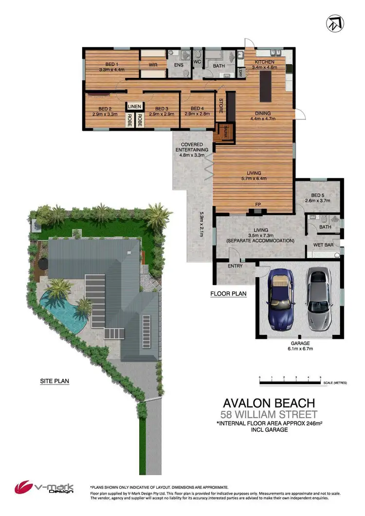 Floorplan of Homely house listing, 58 William Street, Avalon Beach NSW 2107