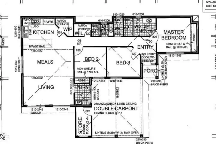 Floorplan of Homely villa listing, 170C Hicks Street, Gosnells WA 6110