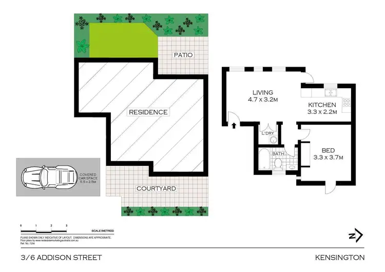 Floorplan of Homely unit listing, 3/6 Addison Street, Kensington NSW 2033