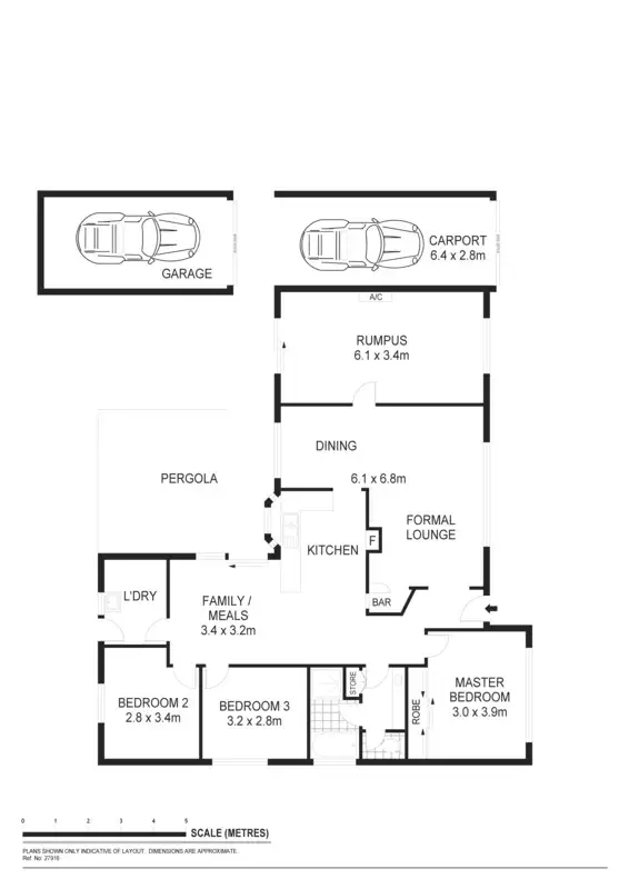 Floorplan of Homely house listing, 14 Wanbi Court, Craigmore SA 5114
