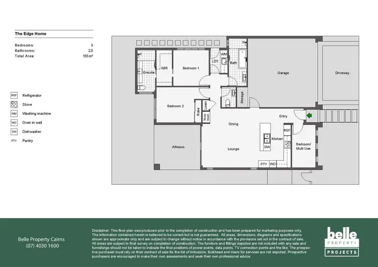 Floorplan of Homely house listing, 64 Edge Court, Manoora QLD 4870
