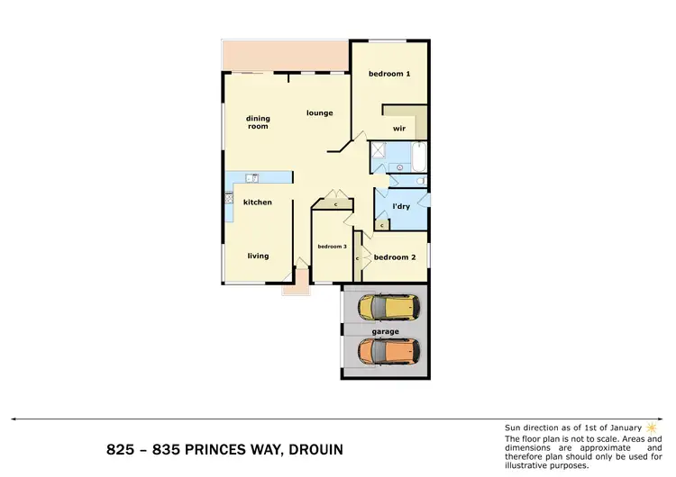 Floorplan of Homely rural property listing, 825-835 Princes Way, Drouin VIC 3818