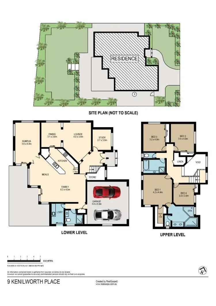 Floorplan of Homely house listing, 9 Kenilworth Place, Carindale QLD 4152