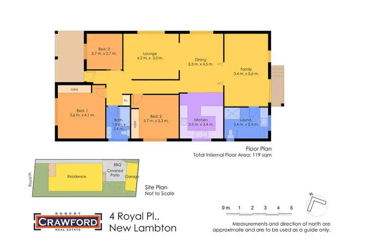 Floorplan of Homely house listing, 4 Royal Place, New Lambton NSW 2305