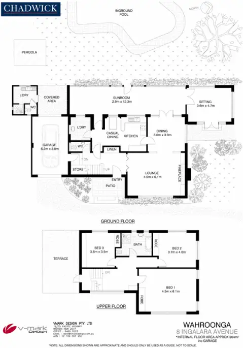 Floorplan of Homely house listing, 8 Ingalara Avenue, Wahroonga NSW 2076