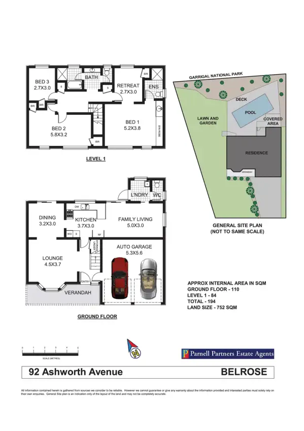 Floorplan of Homely house listing, 92 Ashworth Avenue, Belrose NSW 2085