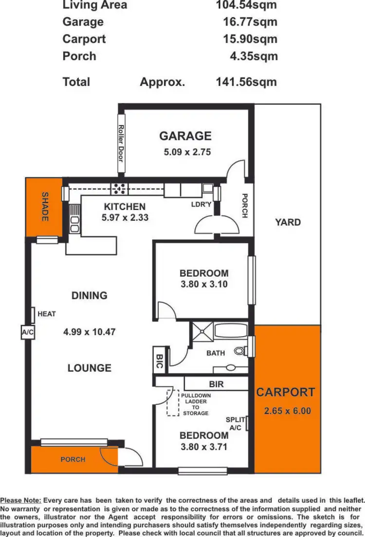 Floorplan of Homely unit listing, 2/577 Glynburn Road, Hazelwood Park SA 5066