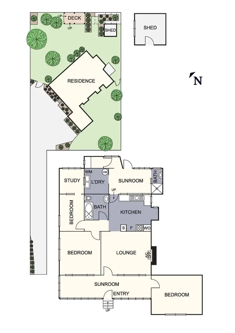 Floorplan of Homely house listing, House 2/49 Sunnyside Crescent, Wattle Glen VIC 3096