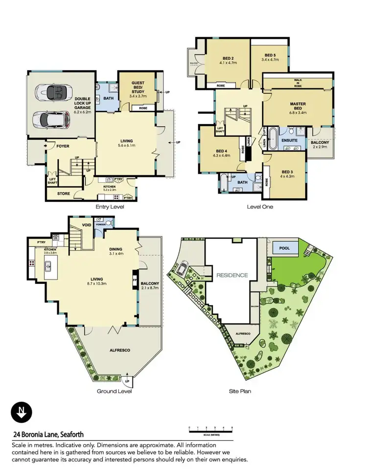 Floorplan of Homely house listing, 24 Boronia Lane, Seaforth NSW 2092
