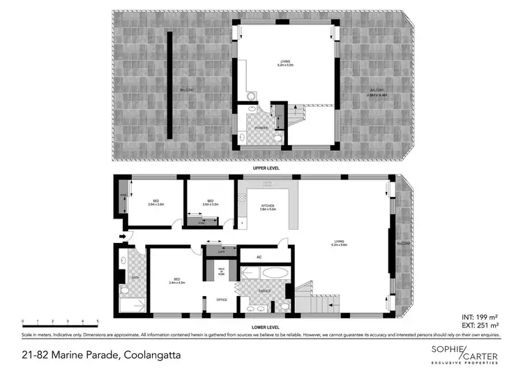 Floorplan of Homely unit listing, 21/82 Marine Parade, Coolangatta QLD 4225