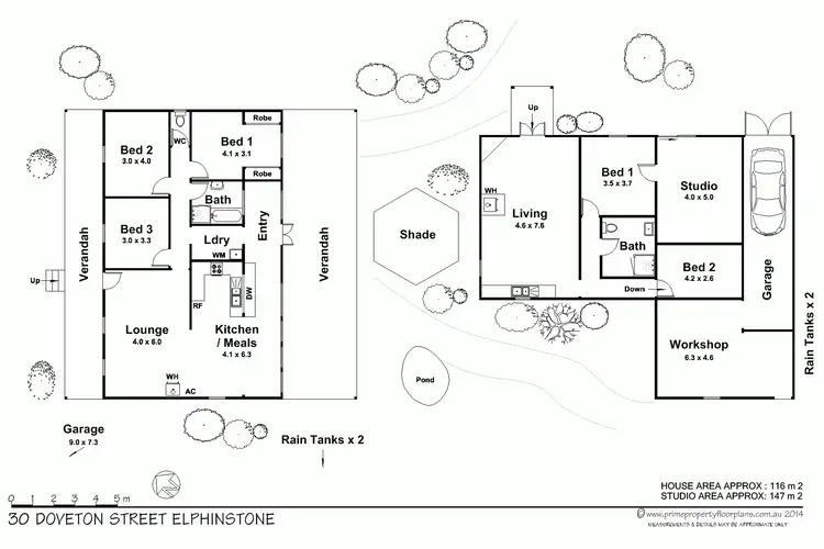 Floorplan of Homely house listing, 30 Doveton Street, Elphinstone VIC 3448