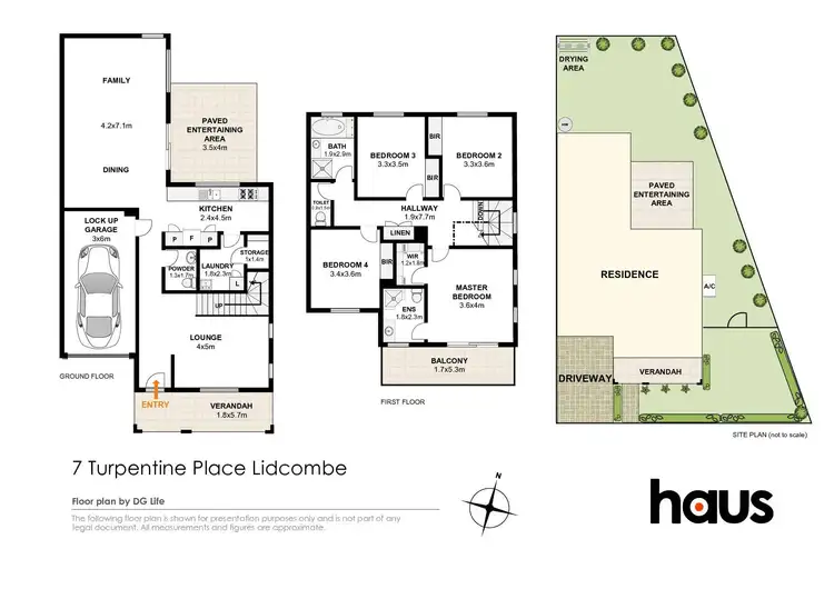 Floorplan of Homely house listing, 7 Turpentine Place, Lidcombe NSW 2141