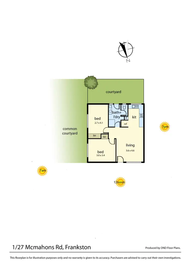 Floorplan of Homely unit listing, 1/27-29 McMahons Road, Frankston VIC 3199