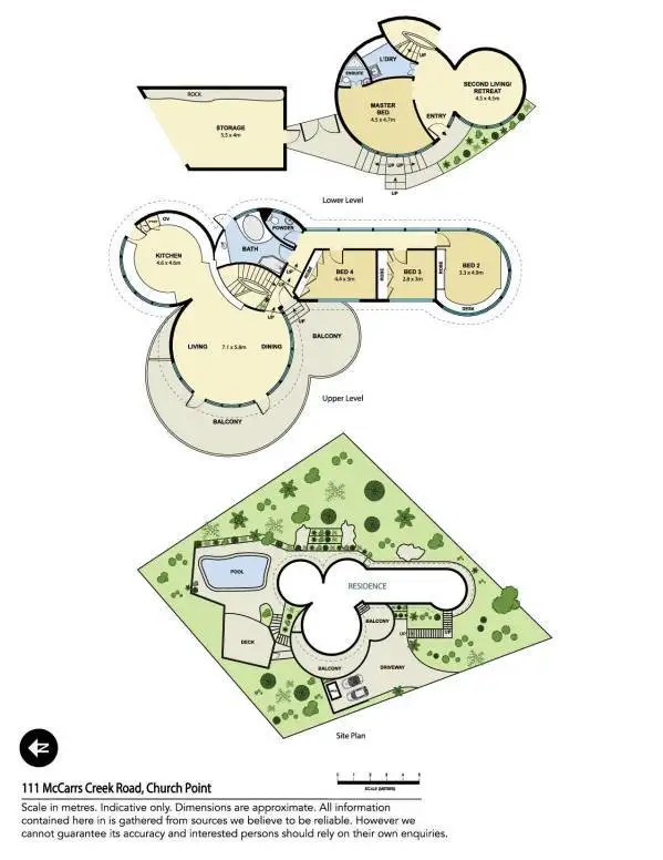 Floorplan of Homely house listing, 111 McCarrs Creek Road, Church Point NSW 2105