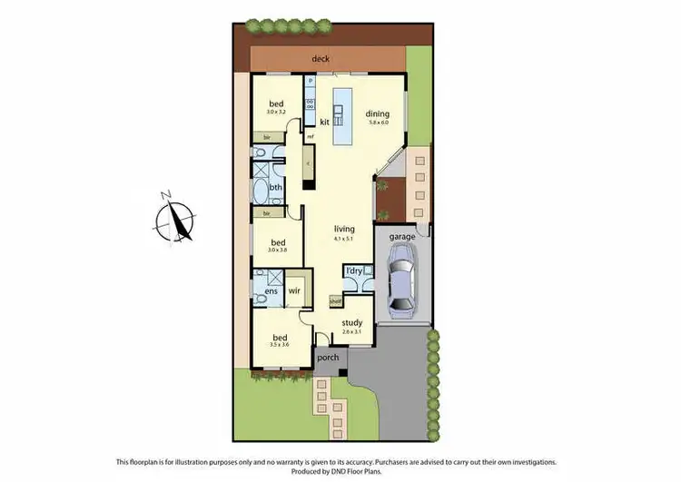 Floorplan of Homely house listing, 14 Fairchild Place, Pakenham VIC 3810