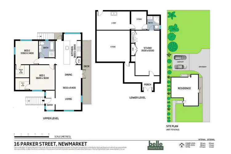Floorplan of Homely house listing, 16 Parker Street, Newmarket QLD 4051