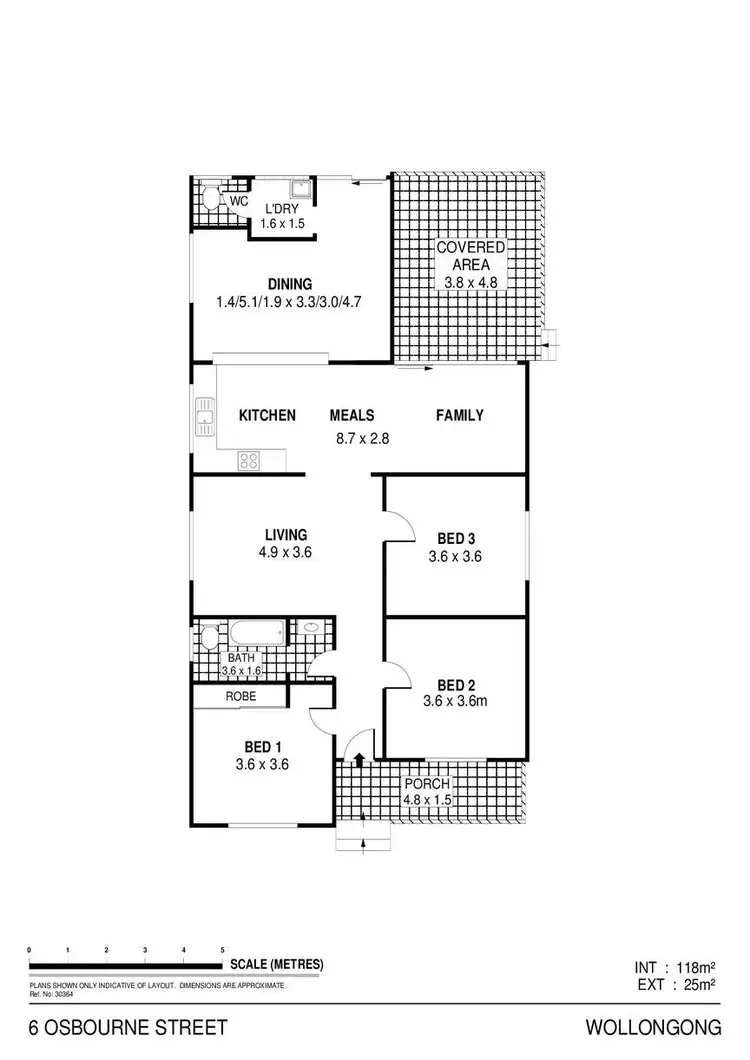Floorplan of Homely house listing, 6 Osborne Street, Wollongong NSW 2500