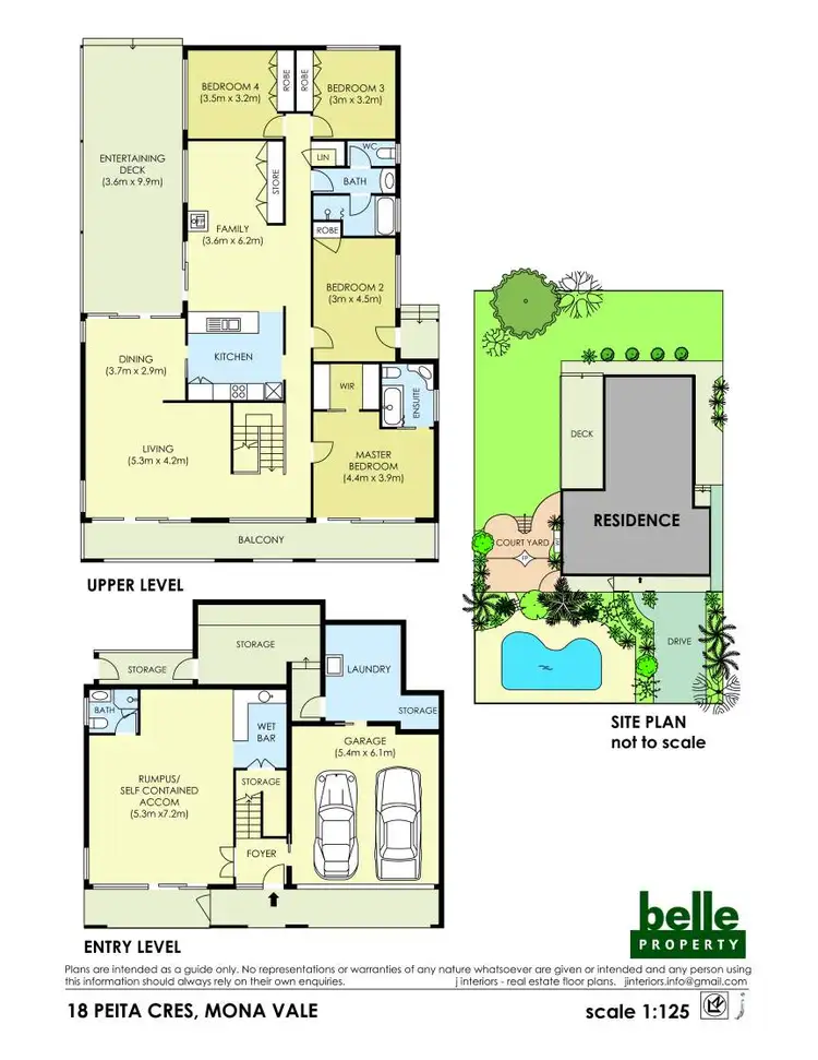Floorplan of Homely house listing, 18 Peita Crescent, Mona Vale NSW 2103