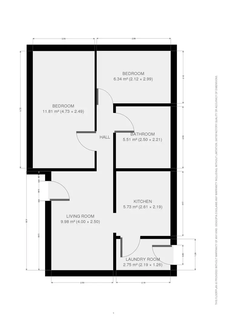 Floorplan of Homely house listing, 13 Flood Street, Narrandera NSW 2700