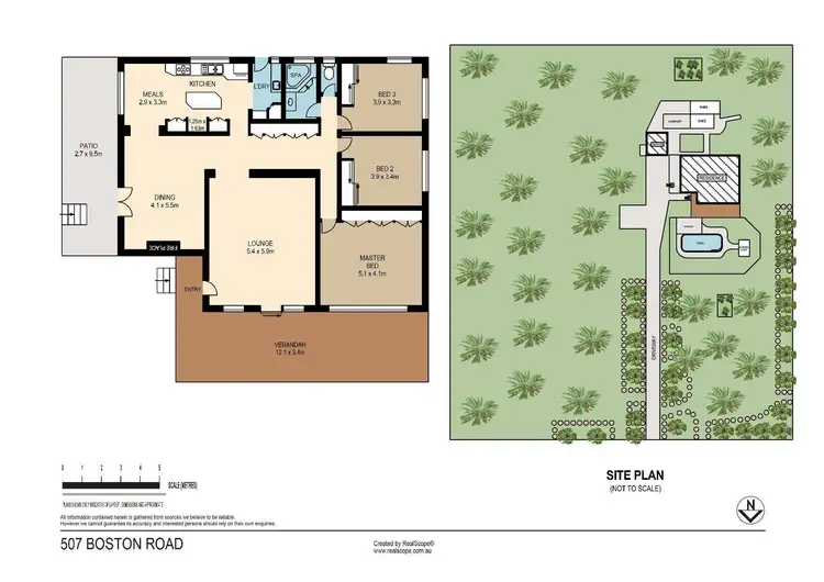 Floorplan of Homely rural property listing, 507 Boston Road, Chandler QLD 4155