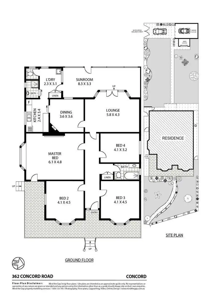 Floorplan of Homely house listing, 362 Concord Road, Concord West NSW 2138