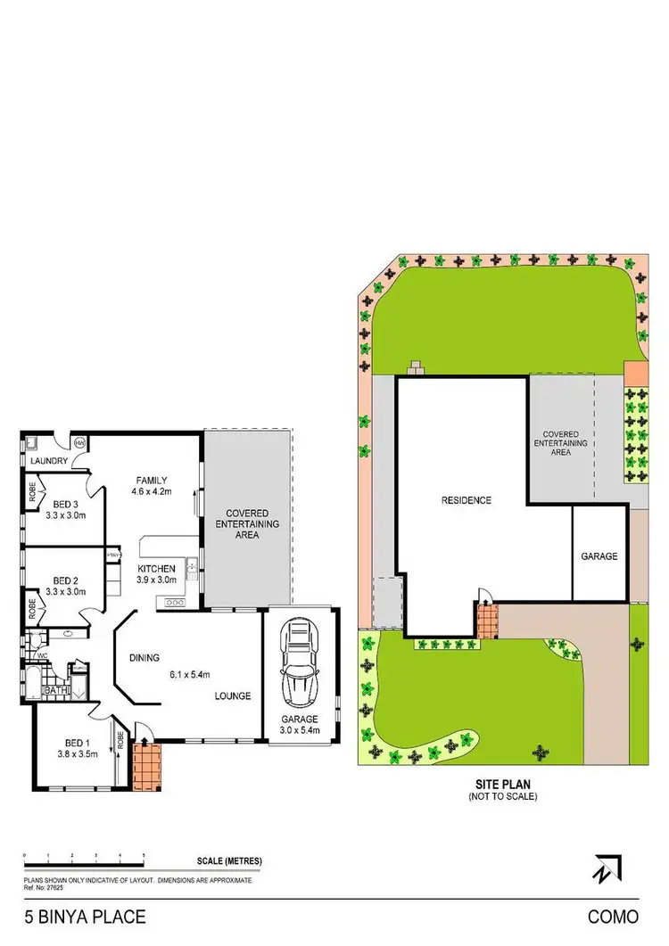 Floorplan of Homely house listing, 5 Binya Place, Como NSW 2226