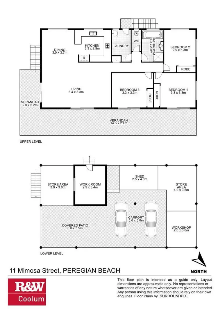 Floorplan of Homely house listing, 11 Mimosa Street, Peregian Beach QLD 4573