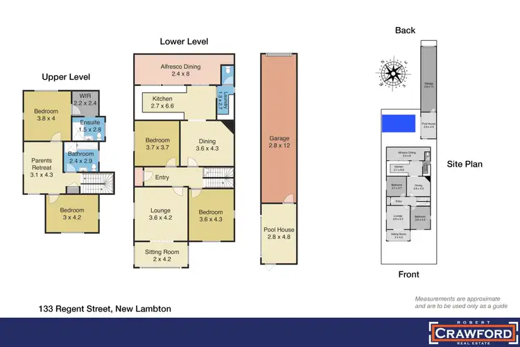 Floorplan of Homely house listing, 133 Regent Street, New Lambton NSW 2305