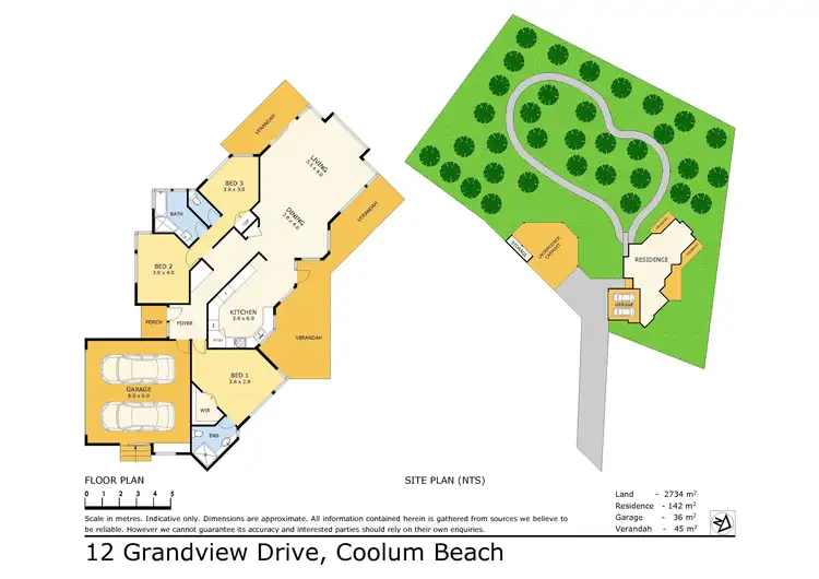 Floorplan of Homely house listing, 12 Grandview Drive, Coolum Beach QLD 4573
