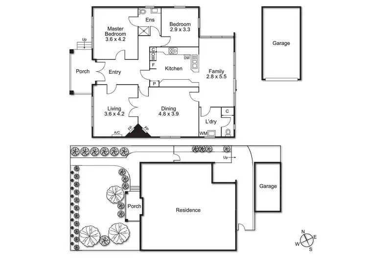 Floorplan of Homely house listing, 1/42 Cecil Street, Kew VIC 3101