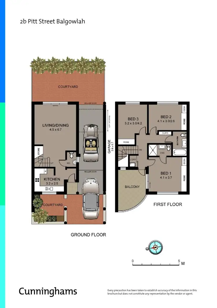 Floorplan of Homely townhouse listing, 2B Pitt Street, Balgowlah NSW 2093