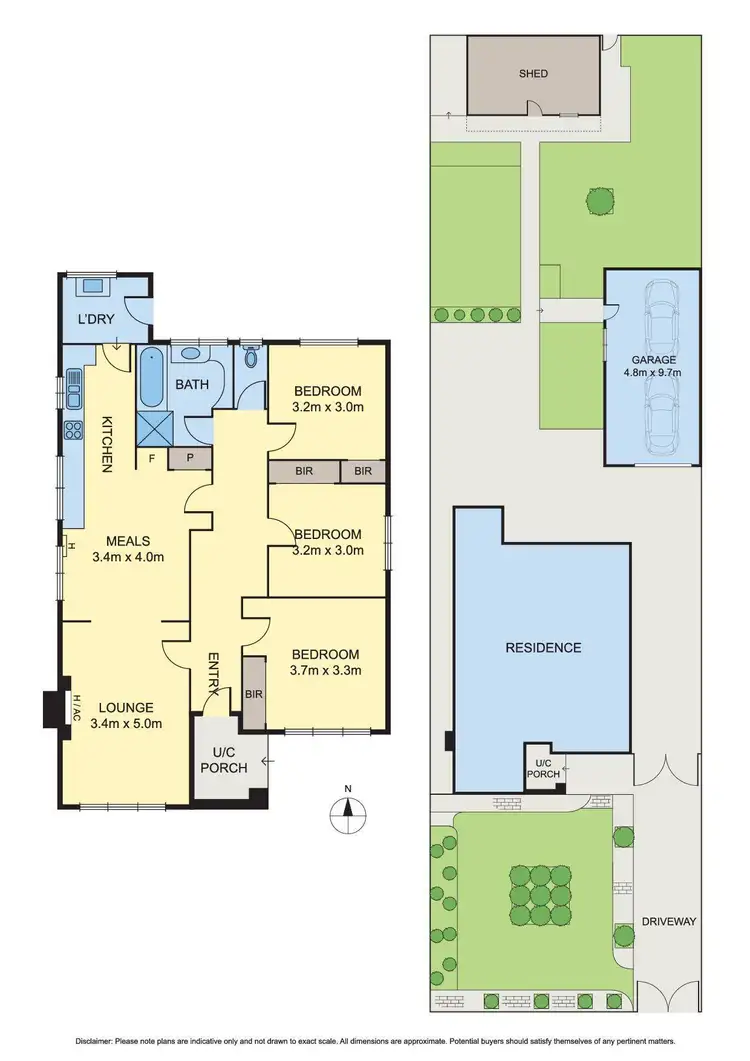 Floorplan of Homely house listing, 20 Barton Street, Reservoir VIC 3073