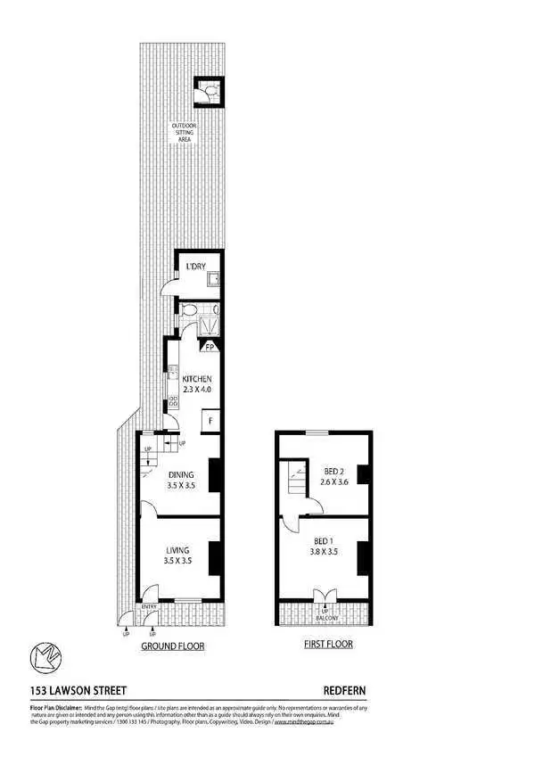 Floorplan of Homely house listing, 153 Lawson Street, Redfern NSW 2016