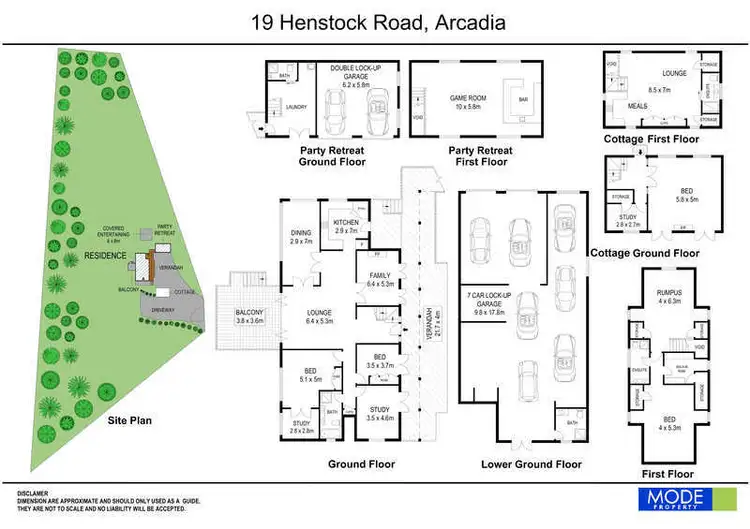 Floorplan of Homely house listing, 19 Henstock Road, Arcadia NSW 2159